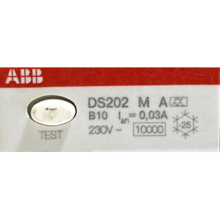 ABB DS202 M A-B10/0,03 Leistungsschutzschalter -used-
