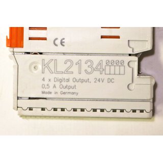 Beckhoff 4-Kanal Digital Output KL2134- Gebraucht/Used