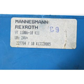 Rexroth Verstrkermodul VT11006-10- Used