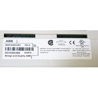 ABB 3BSE008510R1 + 3BSE013230R1 Digital Output + Sockel -used-