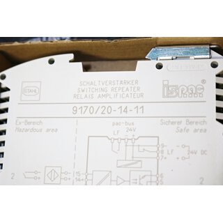 R. STAHL 9170/20-14-11s Schaltverstrker -OVP/unused-