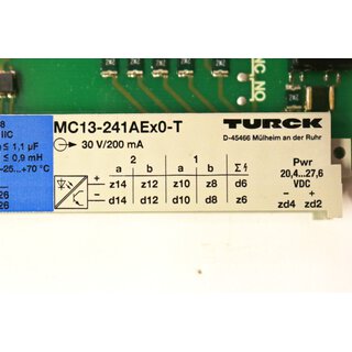 TURCK MC13-241A Trennschaltverstrker -used-