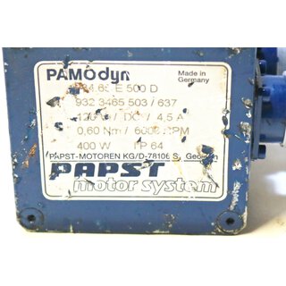 Papst Motor System I 34.65E500D- Used
