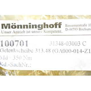 Mnninghoff 313.48 Gelenkscheibe Flexible disc -unused-