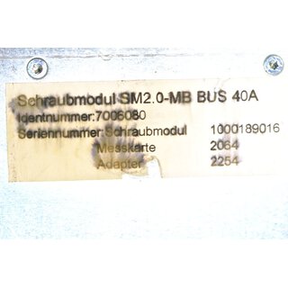 AMT SM2.0-MB BUS 40A Schraubmodul -used-