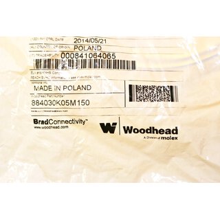 WOODHEAD 884030K05M150 Micro-Change 15 Meter -unused-