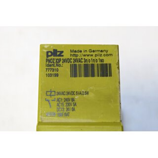 Pilz Pnoz X3P 24VDC 24VAC 3n/o 1n/o 1so - Used