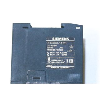 Siemens 7PU4020-3AJ20 AC 110/127V-Used