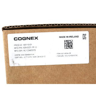Cognex IS5110-01 825-0209-1R F In-Sight Vision System -OVP/unused-