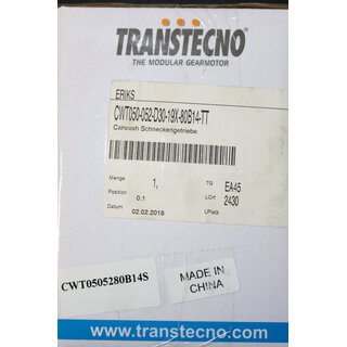 Transtecno CWT050-052-D30-19X-80B14-TT -Neu OVP