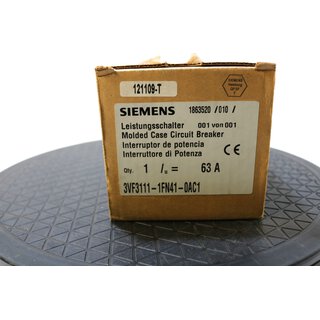 Siemens 3VF3111-1FN41-0AC1/OVP