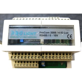 Pro Licht ProCom 2008 Gebudeautomatisierung RS485/0-10V