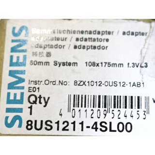 Siemens 8US1211-4SL00 SammelschieneN-System -OVP/unused-