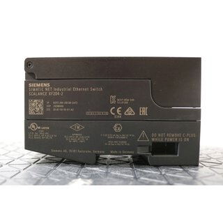 Siemens 6GK5204-2BC00-2AF2 SCALANCE XF204-2 Industrial Ethernet Switch -unused-