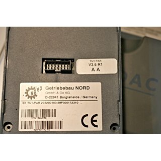 NORDAC SK700E-112-340-A Frequenzumrichter + Panel -used-