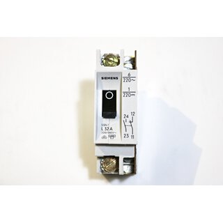Siemens 5SN7132-0KA30 L32A Sicherungsautomat Leitungsschutzschalter