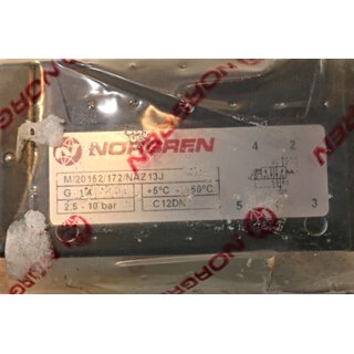 Norgren M/20152/172/NAZ13J Magnetventil -OVP/unused-