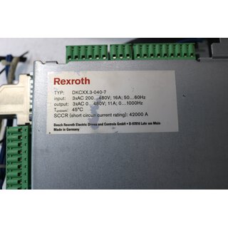 Rexroth DKC02.3-040-07-FW R911289001 -used-