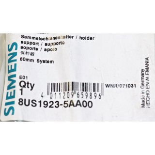 Siemens Sammelschienenhalter 8US1923-5AA00  Neu