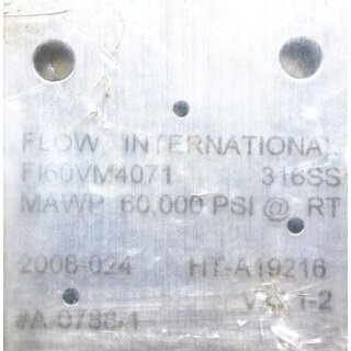 FLOW International Handventil 2 Wege 1/4  FL60VM4071