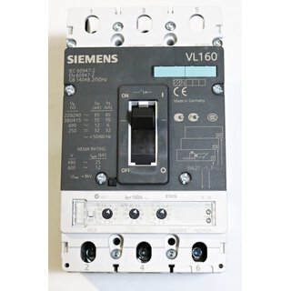 SIEMENS 3VL2716-1SB33-0AA0 Leistungsschalter -OVP/unused-