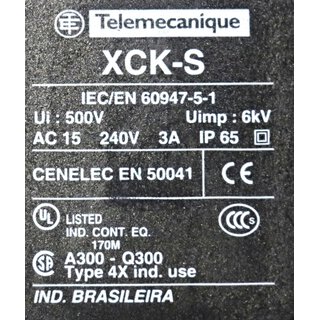 Telemecanique XCK-S149 Positionsschalter Endschalter