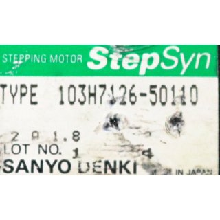 Sanyo Denki Step Syn  103H7126-50110 Schrittmotor