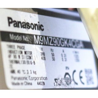 Panasonic  3 ~Motor  M9MZ90GK4CGA -Used