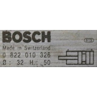 Bosch -0822-010-326-Pneumatik-Zylinder-Kompaktzylinder D=32 Hub=50 mm Used