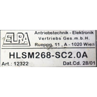 ELRA Electronic HLSM 268 - SC2.0A gebraucht/used