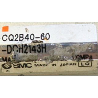 SMC CQ2B40-60-DCH2143H gebraucht/used