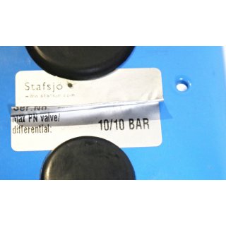 Stafsj  50550-03   Plattenschieber Absperrventil  EN-JS1050  PN 10/150 CWP D80 used